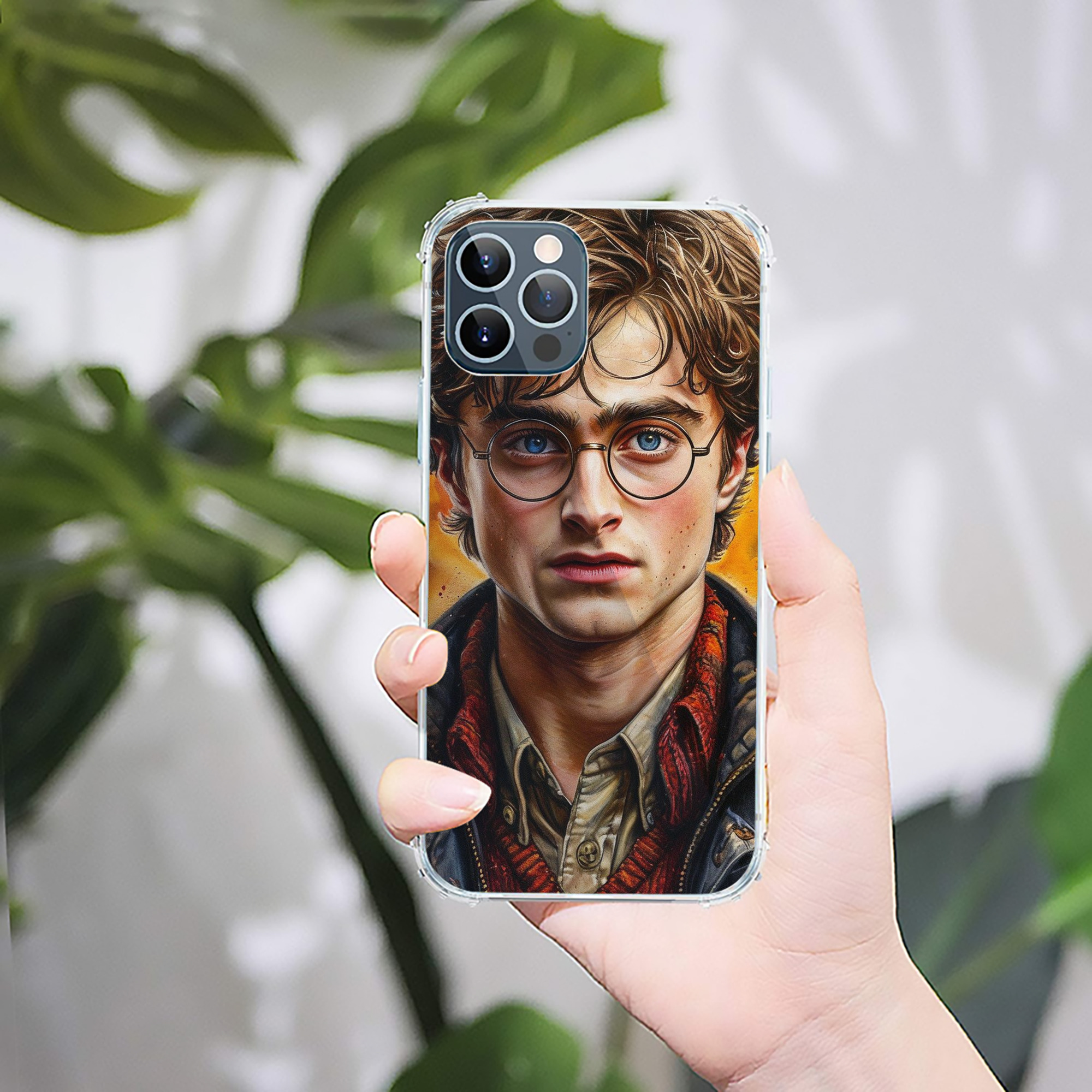 （画像用） Harry Potter ハリー・ポッターシリーズ 【iPhone 12シリーズ対応】透明スマホケース（クリアソフトケース）